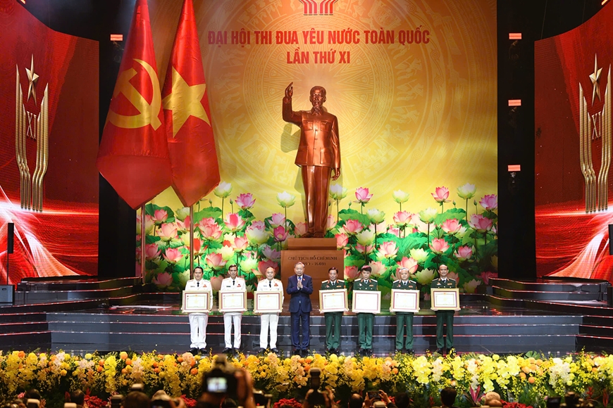 Chùm ảnh tại Đại hội Thi đua yêu nước toàn quốc lần thứ XI