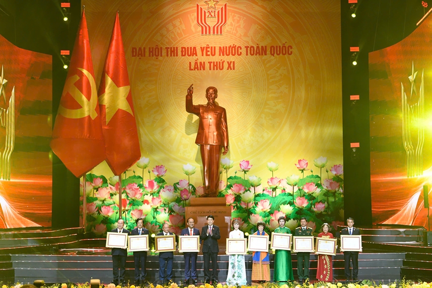Chùm ảnh tại Đại hội Thi đua yêu nước toàn quốc lần thứ XI