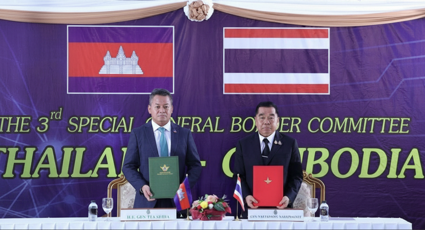 Thái Lan và Campuchia ký thỏa thuận ngừng bắn