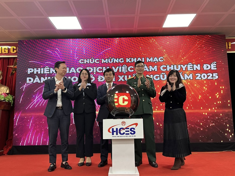 Hơn 2.000 chỉ tiêu việc làm cho bộ đội xuất ngũ tại Hà Nội