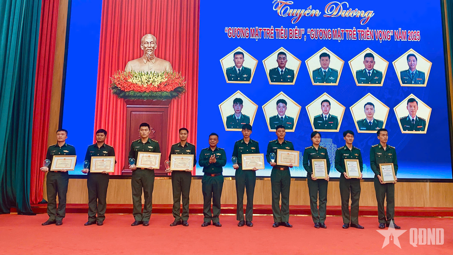 Bộ đội Biên phòng tỉnh Gia Lai tuyên dương 10 gương mặt trẻ tiêu biểu