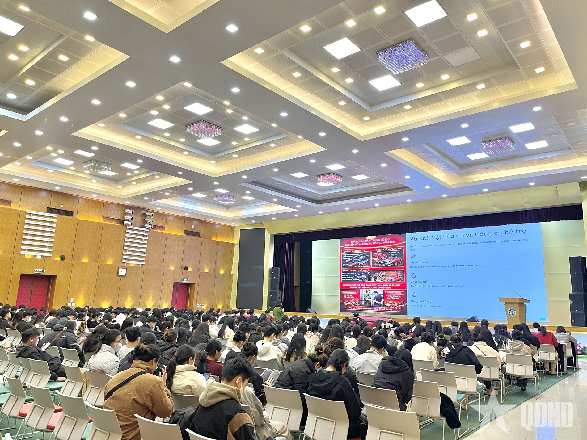 Công an phường Kim Liên (TP Hà Nội): Tuyên truyền phòng, chống pháo, vũ khí trong học đường