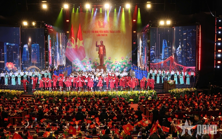 Khai m%u1EA1c tr%u1ECDng th%u1EC3 %u0110%u1EA1i h%u1ED9i Thi %u0111ua yêu n%u01B0%u1EDBc toàn qu%u1ED1c l%u1EA7n th%u1EE9 XI