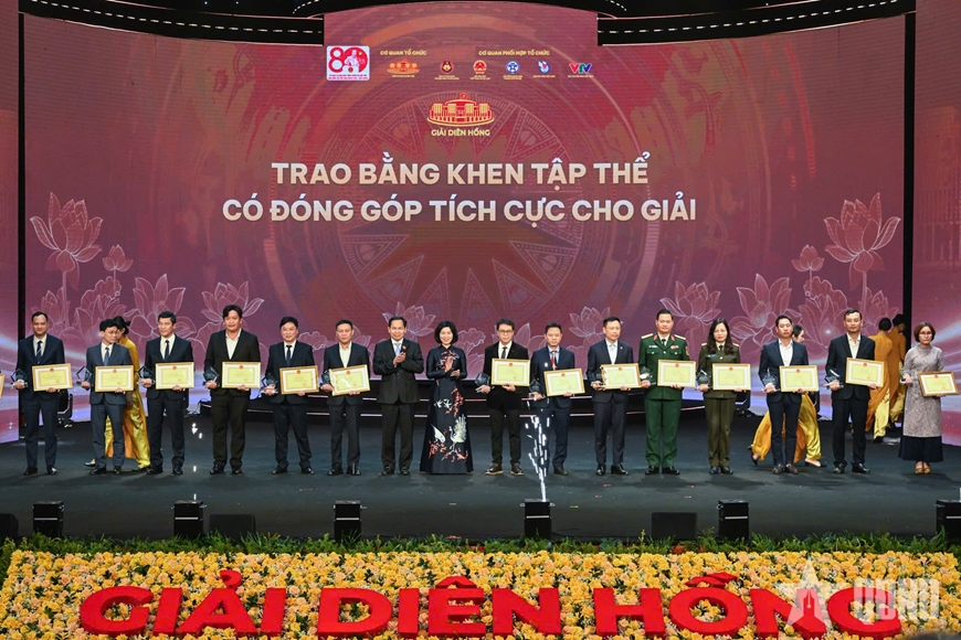 Thư cảm ơn của Ban tổ chức Giải Báo chí toàn quốc về Quốc hội và Hội đồng nhân dân lần thứ tư (Giải Diên Hồng)