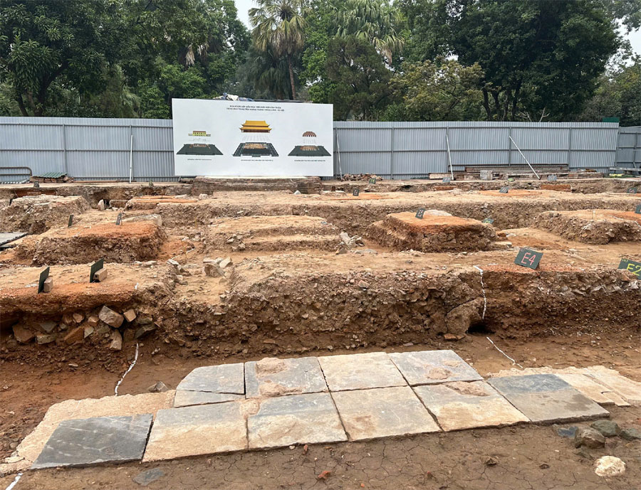 Hoàng thành Thăng Long: Phát lộ nhiều dấu tích từ thời Tiền Thăng Long (thế kỷ VII - X) đến thời hiện đại 