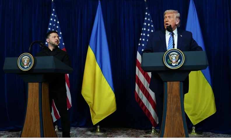 Tổng thống Mỹ và Ukraine hội đàm: Nhiều tiến triển quan trọng