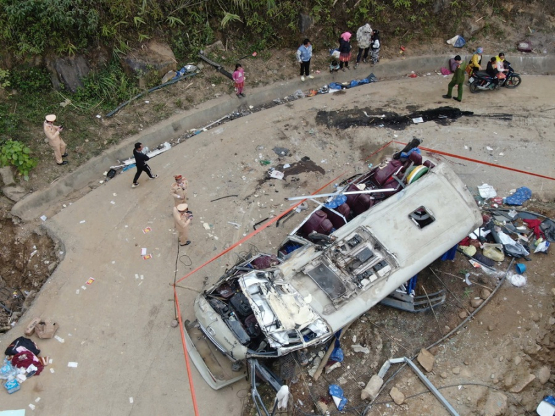 Hà Nội: Kiểm tra doanh nghiệp vận tải có ô tô gặp tai nạn ở Lào Cai