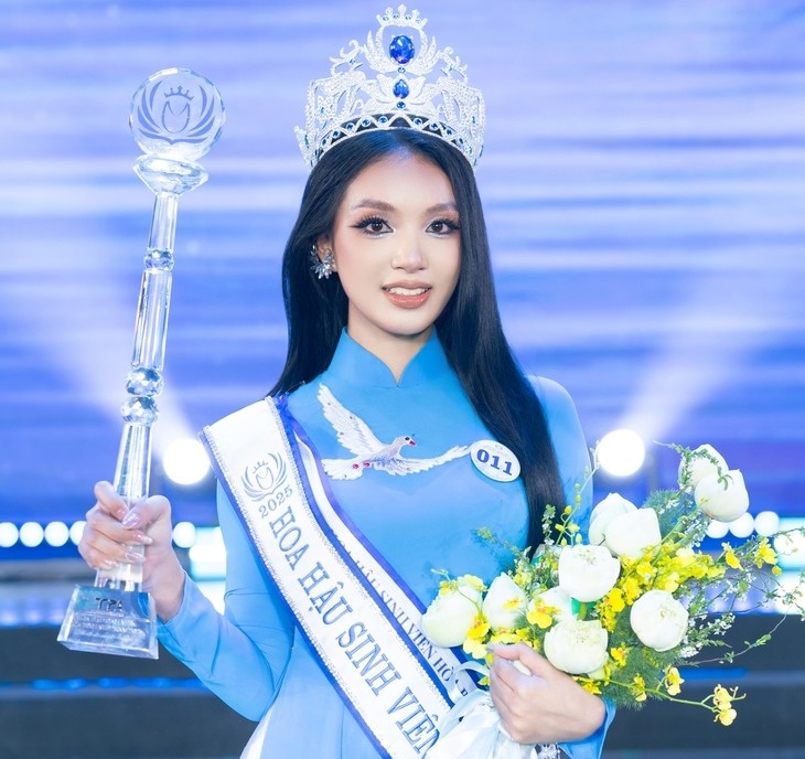 Hoa hậu Sinh viên Hòa bình Việt Nam 2025 nhận thưởng khoảng 2 tỷ đồng
