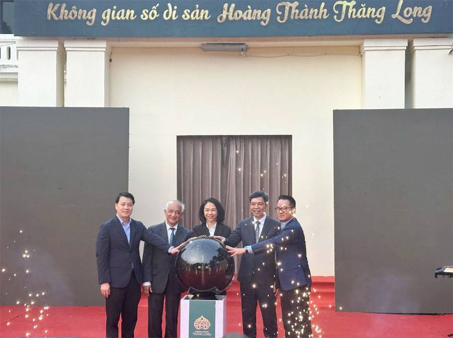 Trải nghiệm không gian số tại di sản Hoàng thành Thăng Long