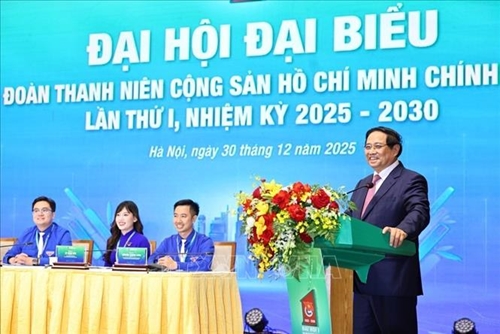 Thủ tướng Phạm Minh Chính: Tạo môi trường để thanh niên được thể hiện, cống hiến và phát triển