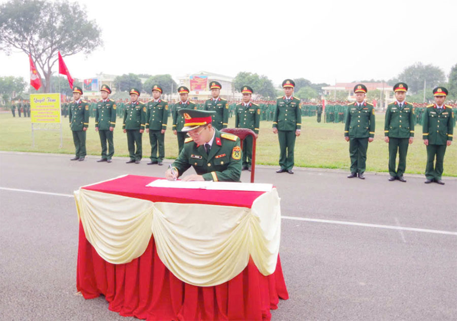 Trung đoàn 209 (Sư đoàn 312) phát động Phong trào Thi đua Quyết thắng, mừng Đảng, mừng Xuân