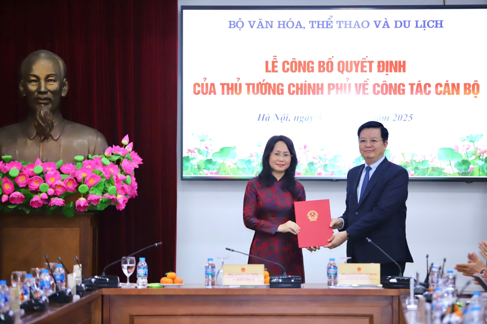 Đồng chí Lâm Thị Phương Thanh giữ chức Thứ trưởng Thường trực Bộ Văn hóa, Thể thao và Du lịch