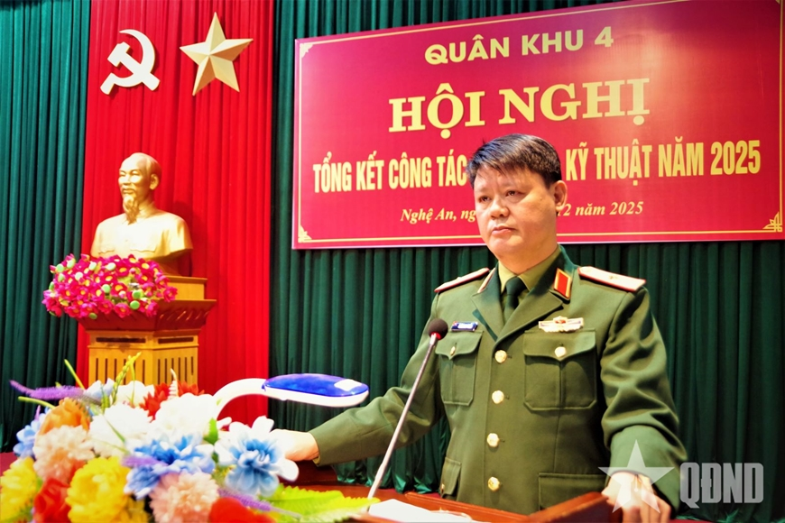 Quân khu 4: Chú trọng bảo đảm hậu cần, kỹ thuật cho diễn tập tác chiến phòng thủ Quân khu năm 2026