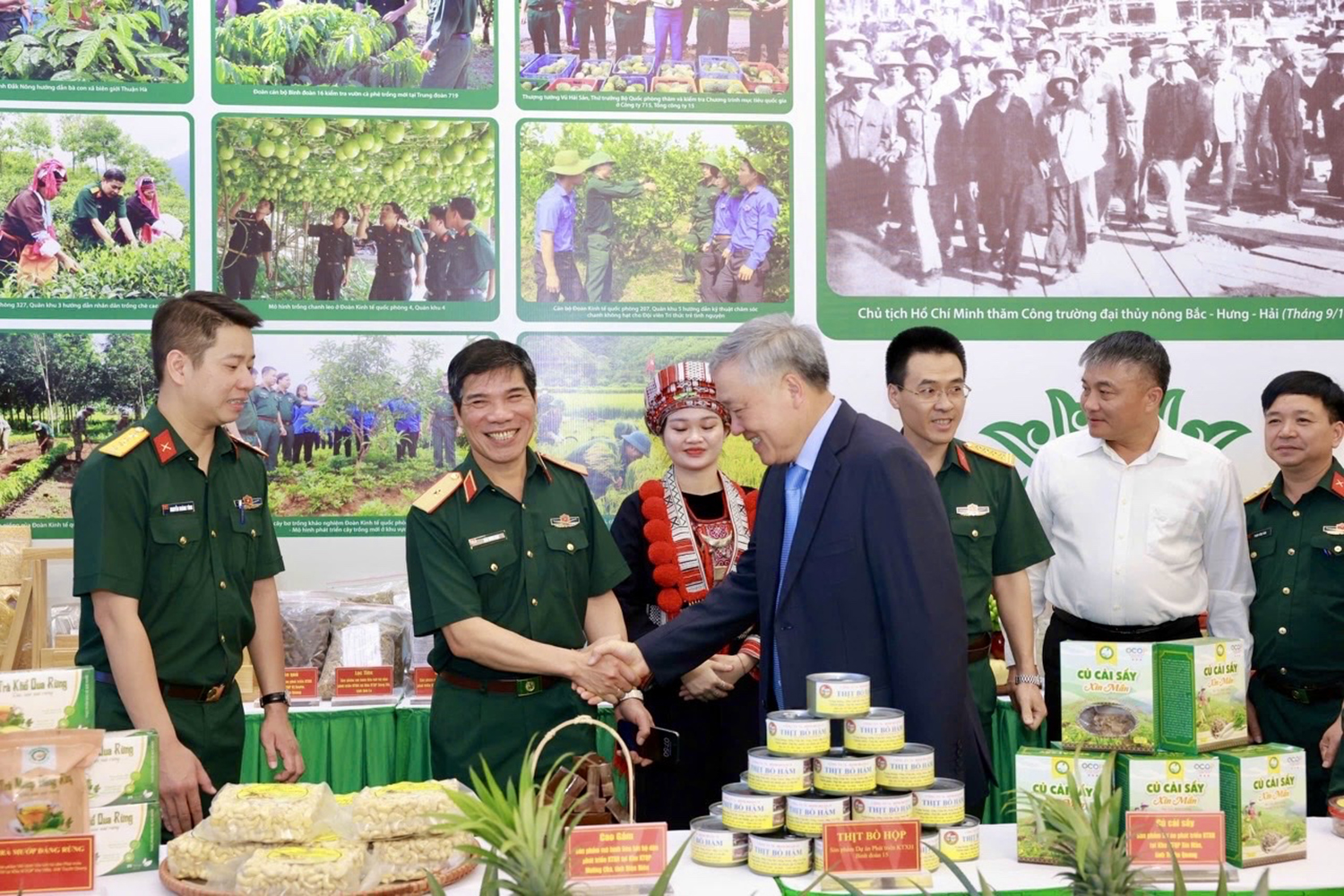 Bản lĩnh Bộ đội Cụ Hồ luôn tỏa sáng trên mặt trận kinh tế kết hợp với quốc phòng