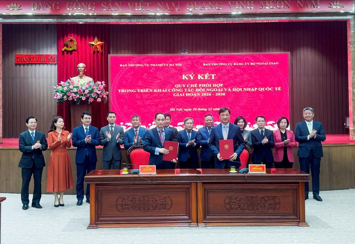 Nâng tầm quan hệ phối hợp công tác giữa Bộ Ngoại giao và TP Hà Nội trong kỷ nguyên mới