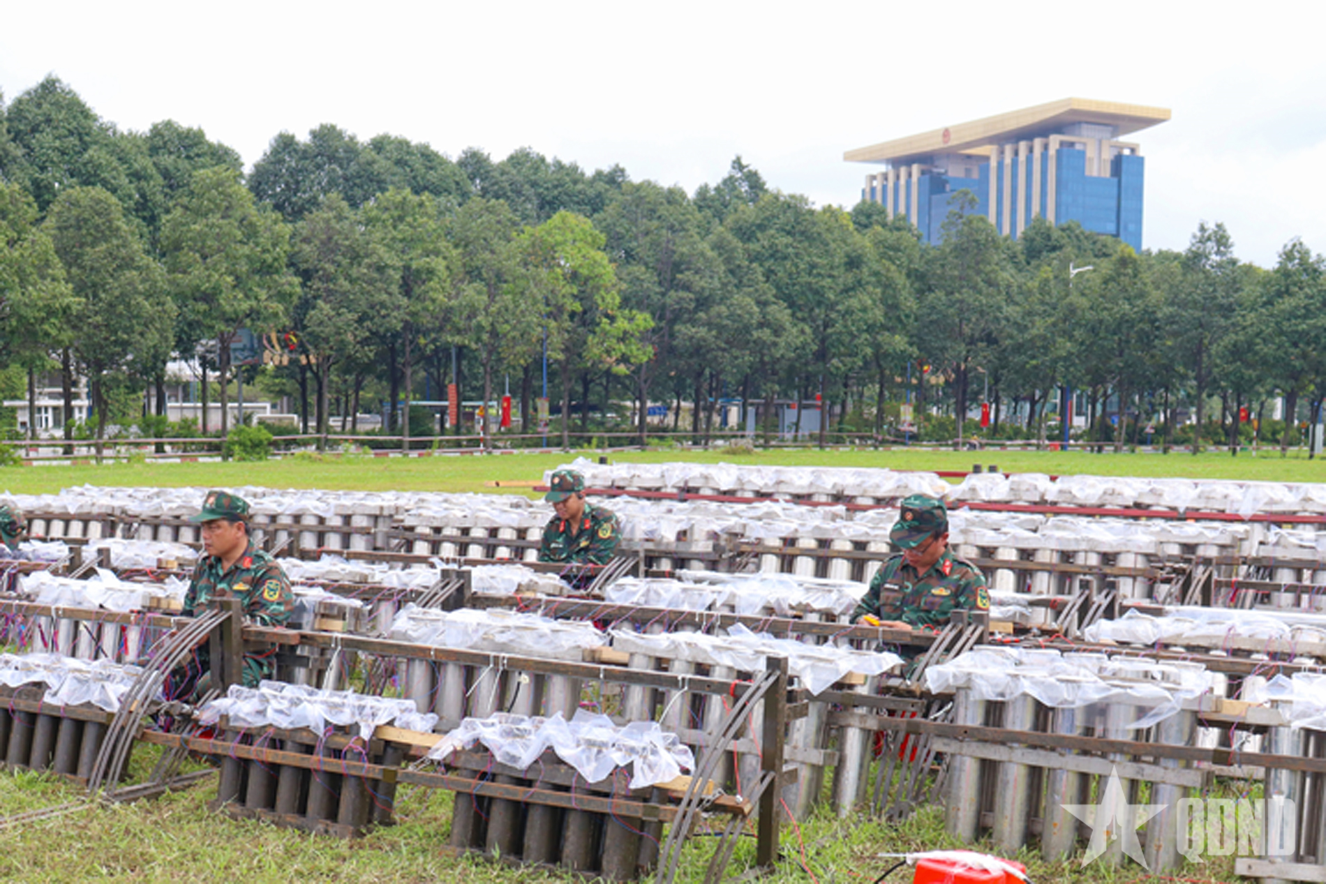 Bộ tư lệnh TP Hồ Chí Minh: Các trận địa pháo hoa đã sẵn sàng