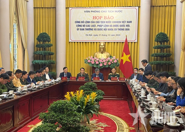 Công bố Lệnh của Chủ tịch nước về 15 luật, pháp lệnh được Quốc hội thông qua