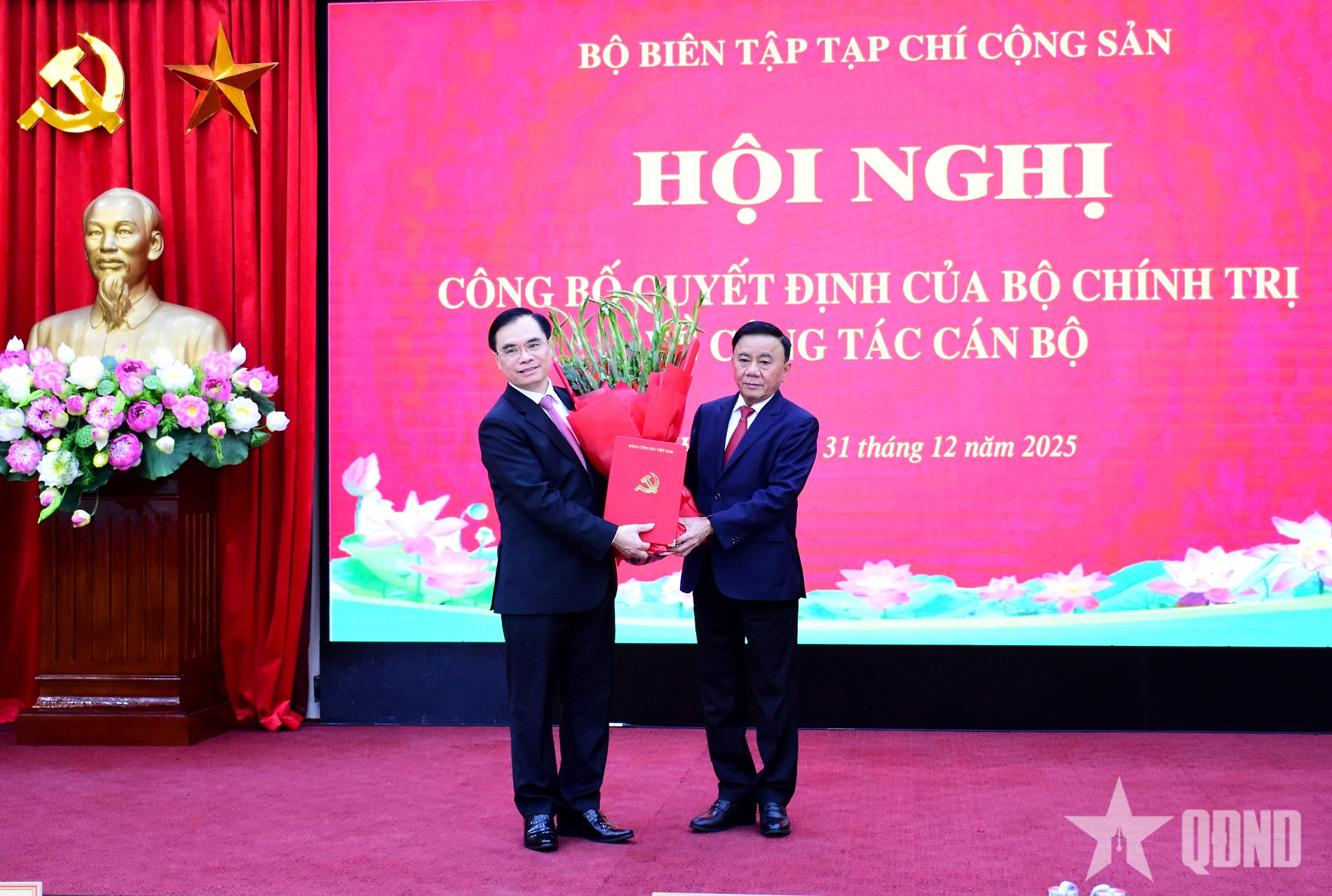 Đồng chí Dương Trung Ý giữ chức Tổng biên tập Tạp chí Cộng sản