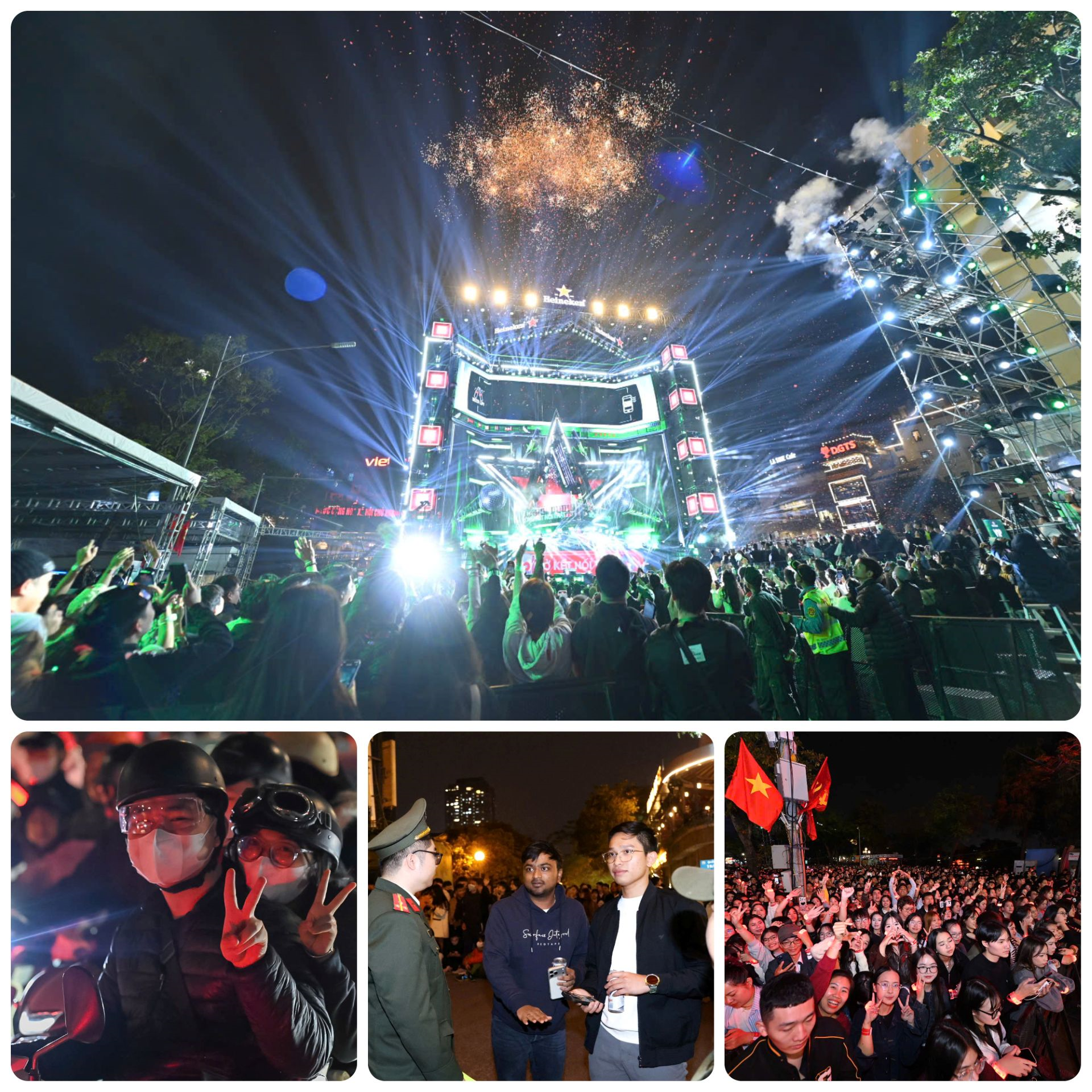 Hà Nội cùng cả nước đón mừng năm mới 2026