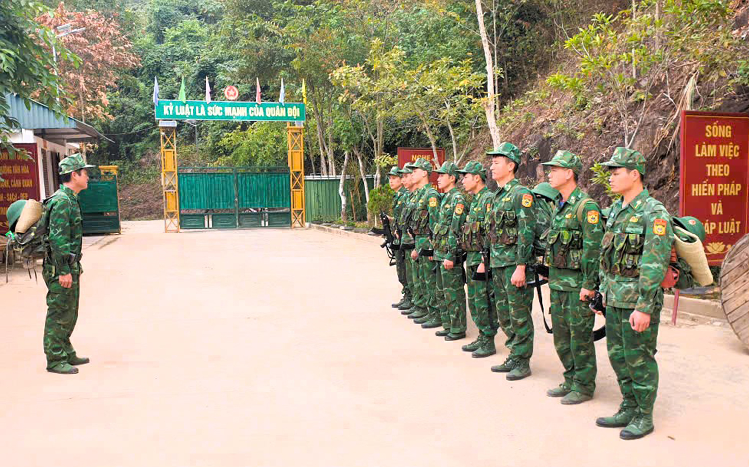 Tuần tra biên giới đầu năm 2026