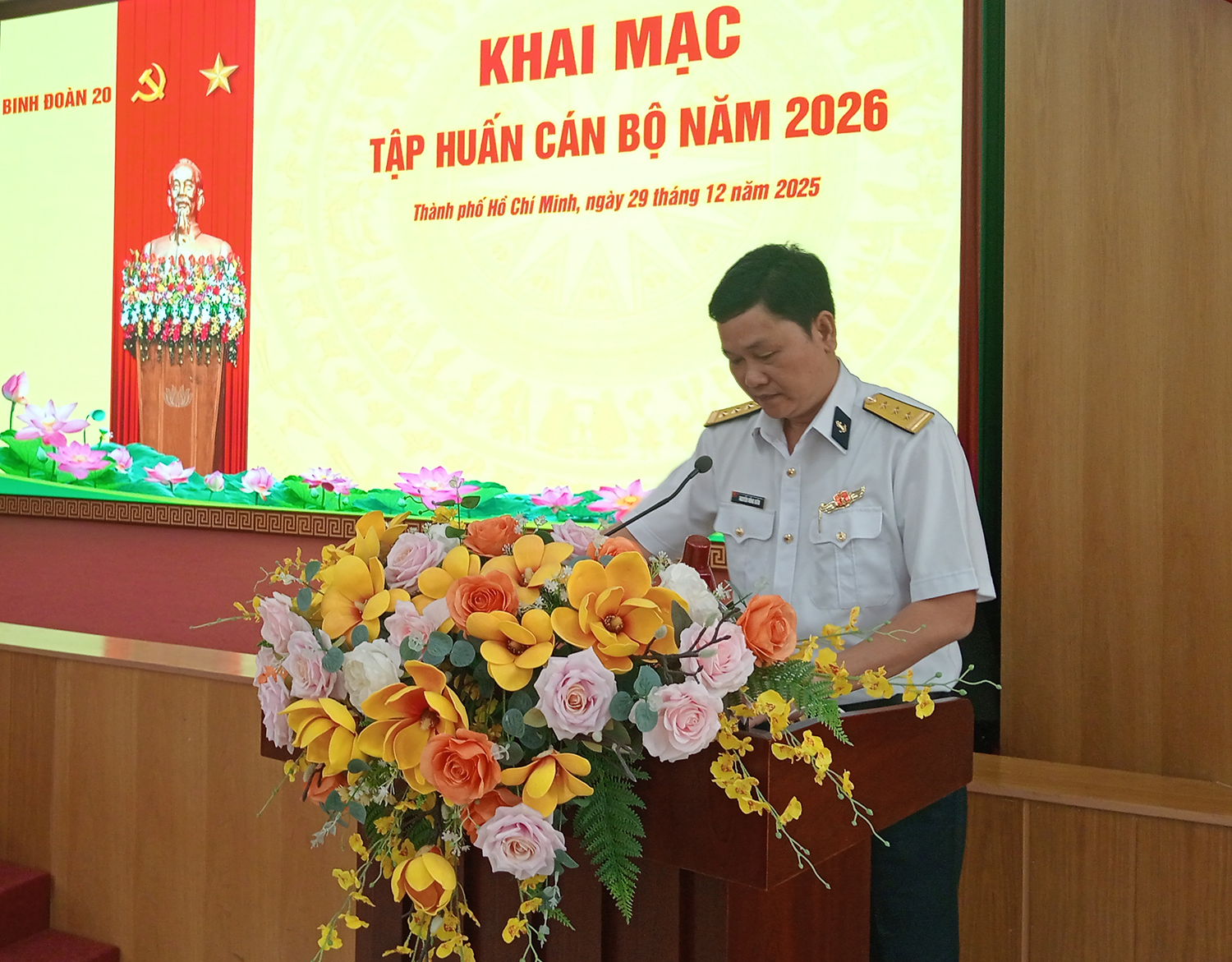 Binh đoàn 20 tổ chức tập huấn cán bộ năm 2026