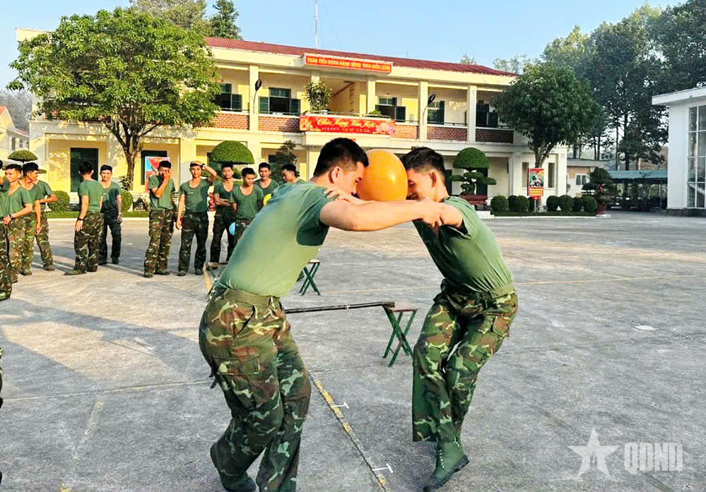 Tết vui chơi bổ ích của học viên Trường Sĩ quan Lục quân 2