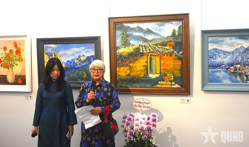 Khai mạc triển lãm mỹ thuật “Miền xanh”