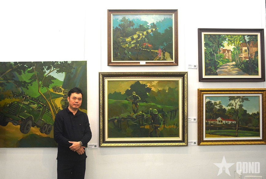 Khai mạc triển lãm mỹ thuật “Miền xanh”