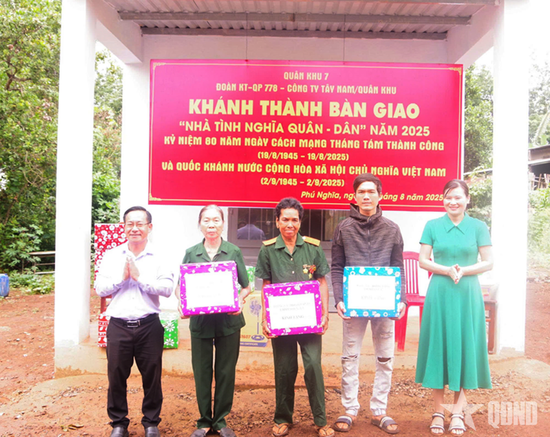 Ấm áp những ngôi nhà mới nơi biên giới Đồng Nai