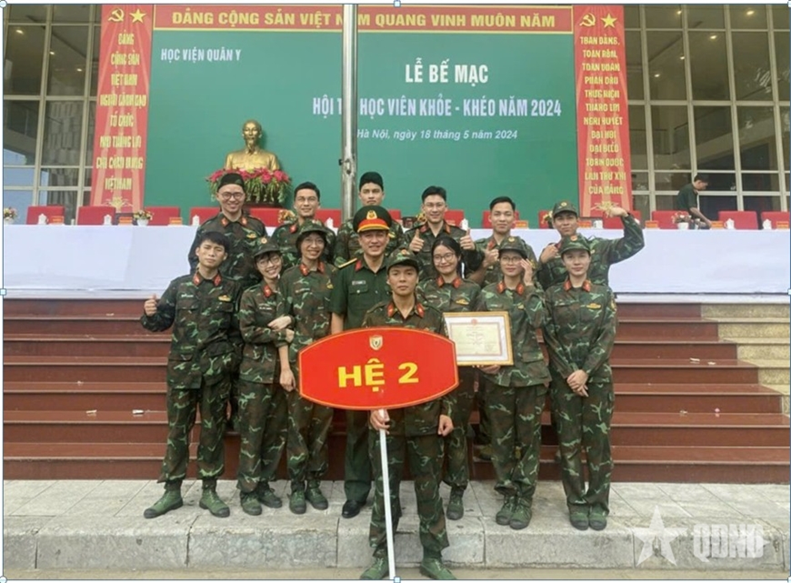 Nữ sinh Quân y tài năng, khát khao cống hiến