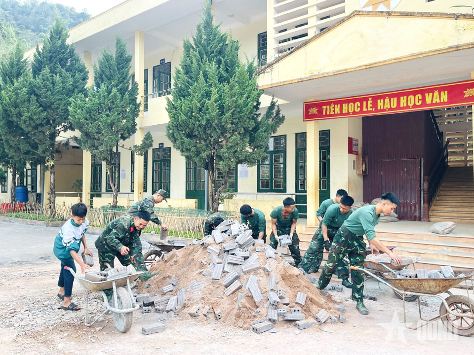 “Nghỉ Tết” của bộ đội Trung đoàn 82