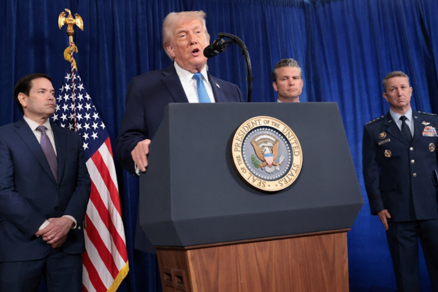 Tổng thống Trump thông tin về cuộc tấn công vào Venezuela