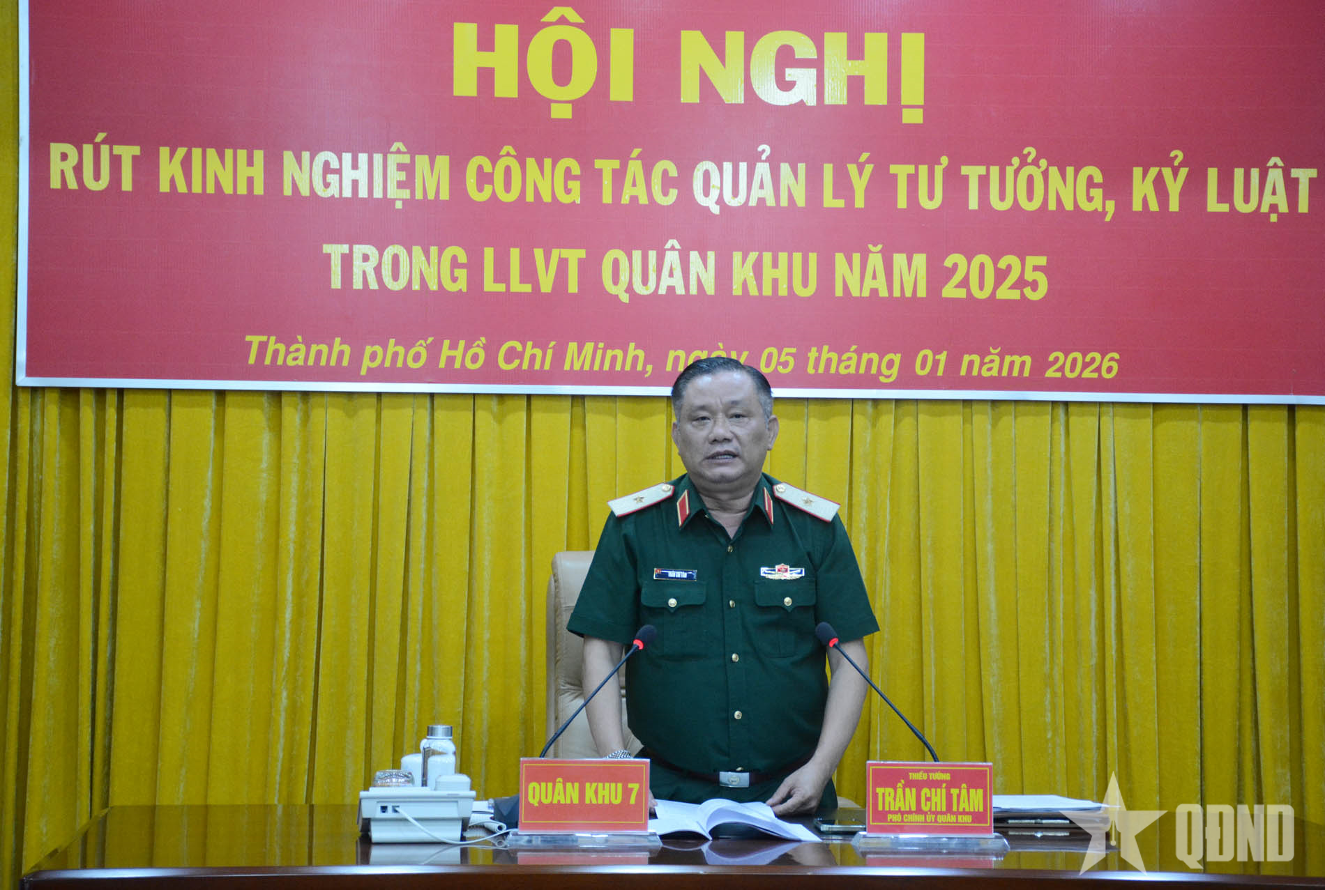 Quân khu 7: Đổi mới nâng cao chất lượng công tác quản lý tư tưởng, kỷ luật