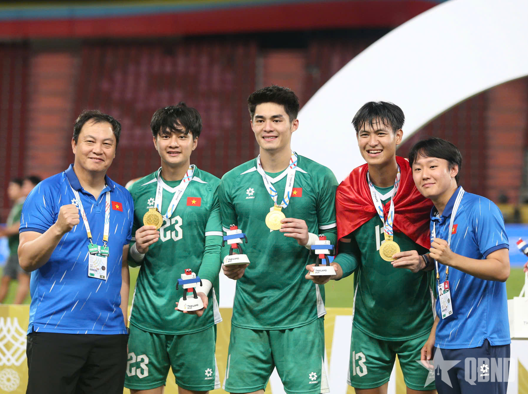 Cầu thủ U23 Việt Nam và Thái Lan thấp bé nhất vòng chung kết châu Á

