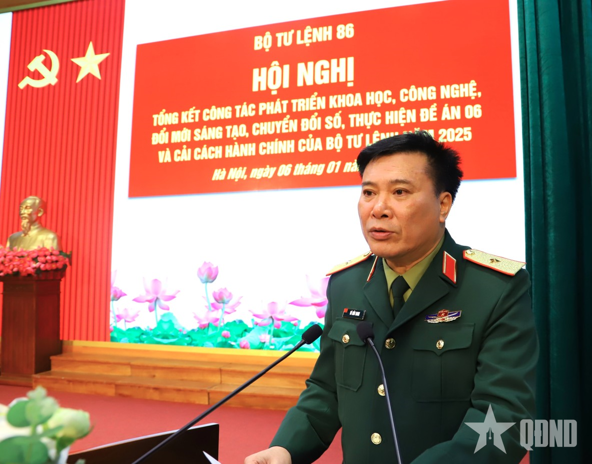 Bộ tư lệnh 86 từng bước ứng dụng các công nghệ mới vào thực hiện nhiệm vụ