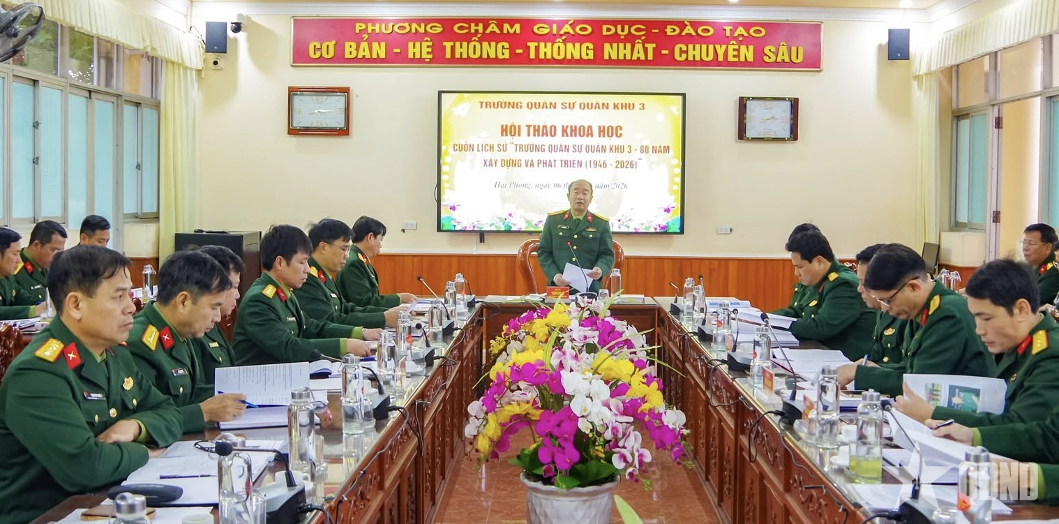 Làm rõ những đóng góp của Trường Quân sự Quân khu 3 qua các thời kỳ

