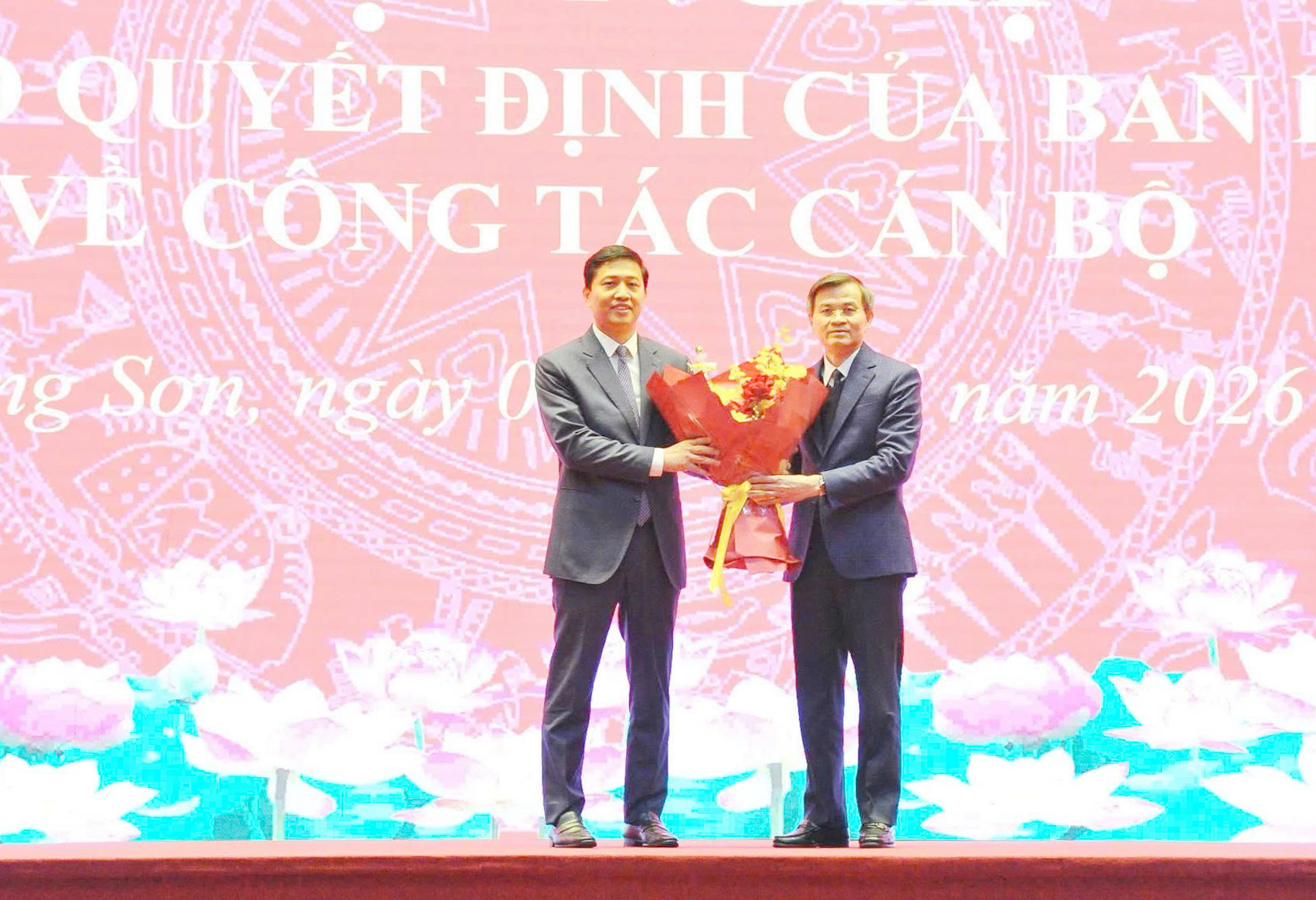 Đồng chí Vũ Hoàng Anh giữ chức Phó bí thư Tỉnh ủy Lạng Sơn