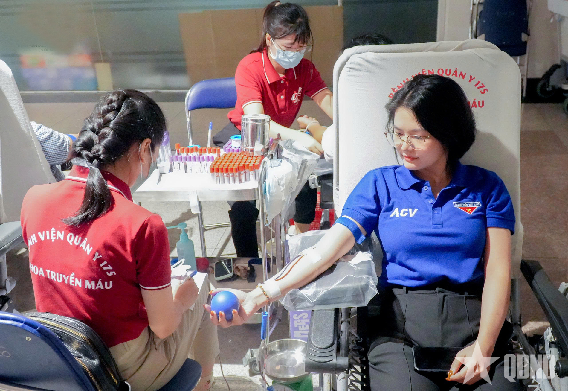 Ngày hội hiến máu tình nguyện: Cảng hàng không quốc tế Tân Sơn Nhất hiến hơn 350 đơn vị máu