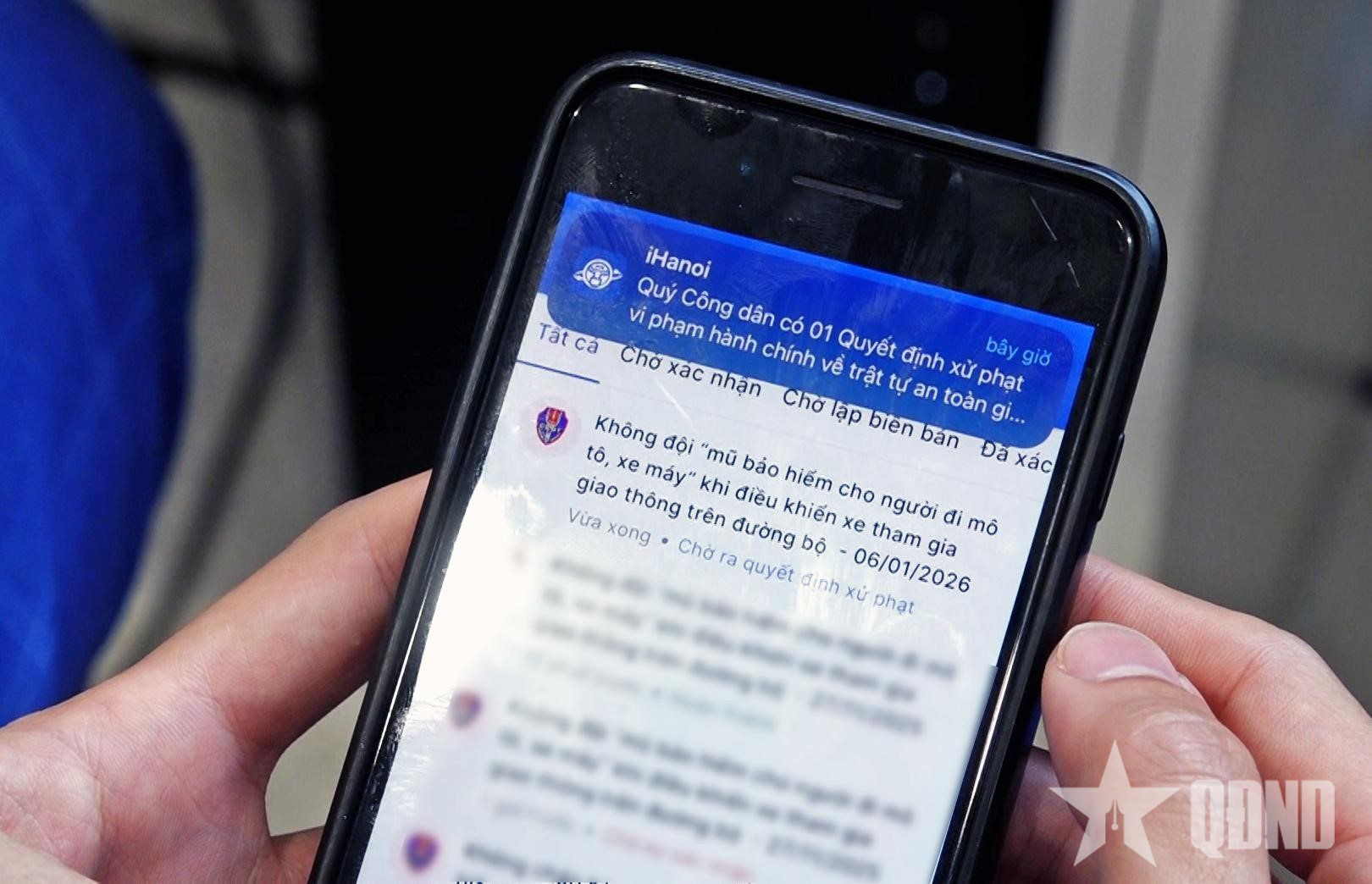 Hà Nội: Nộp phạt vi phạm giao thông qua iHanoi, không cần đến cơ quan Công an