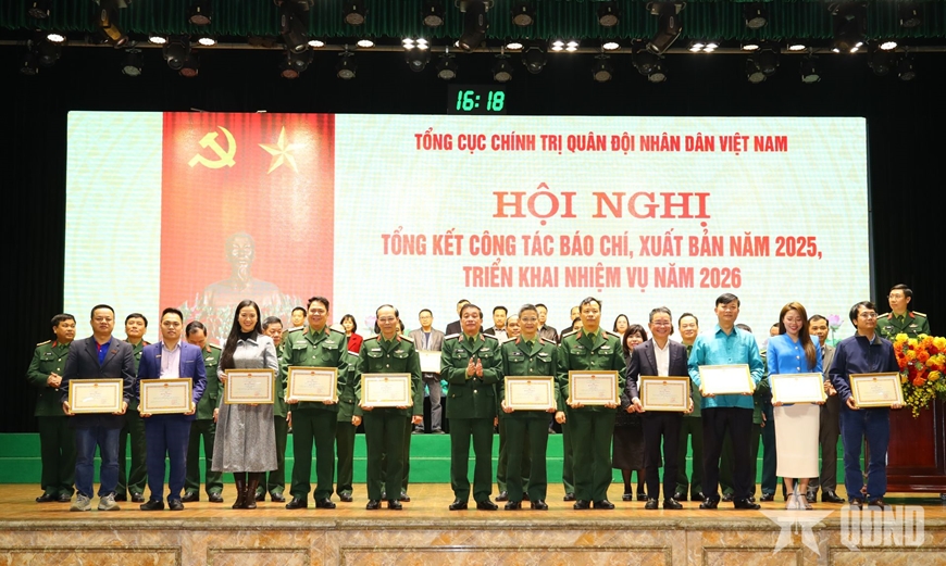 Tổng kết công tác báo chí, xuất bản toàn quân năm 2025