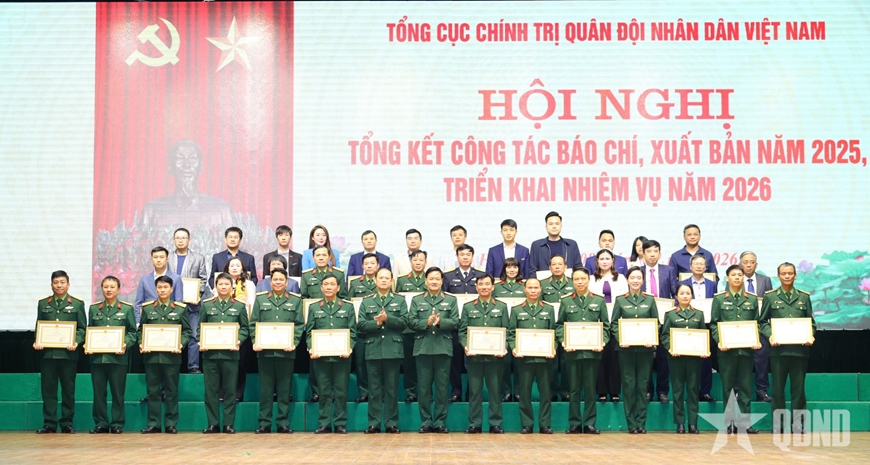 Tổng kết công tác báo chí, xuất bản toàn quân năm 2025