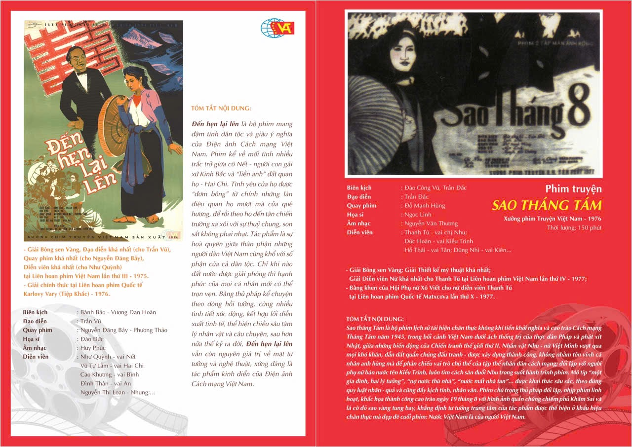 Viện Phim Việt Nam tổ chức Chương trình chiếu phim chào mừng Đại hội lần thứ XIV của Đảng