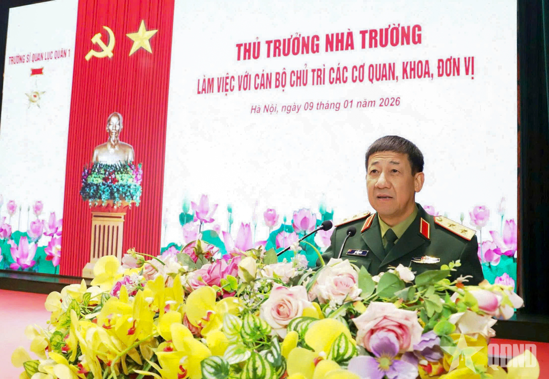 Trường Sĩ quan Lục quân 1 bảo đảm tốt điều kiện thực tập cho học viên