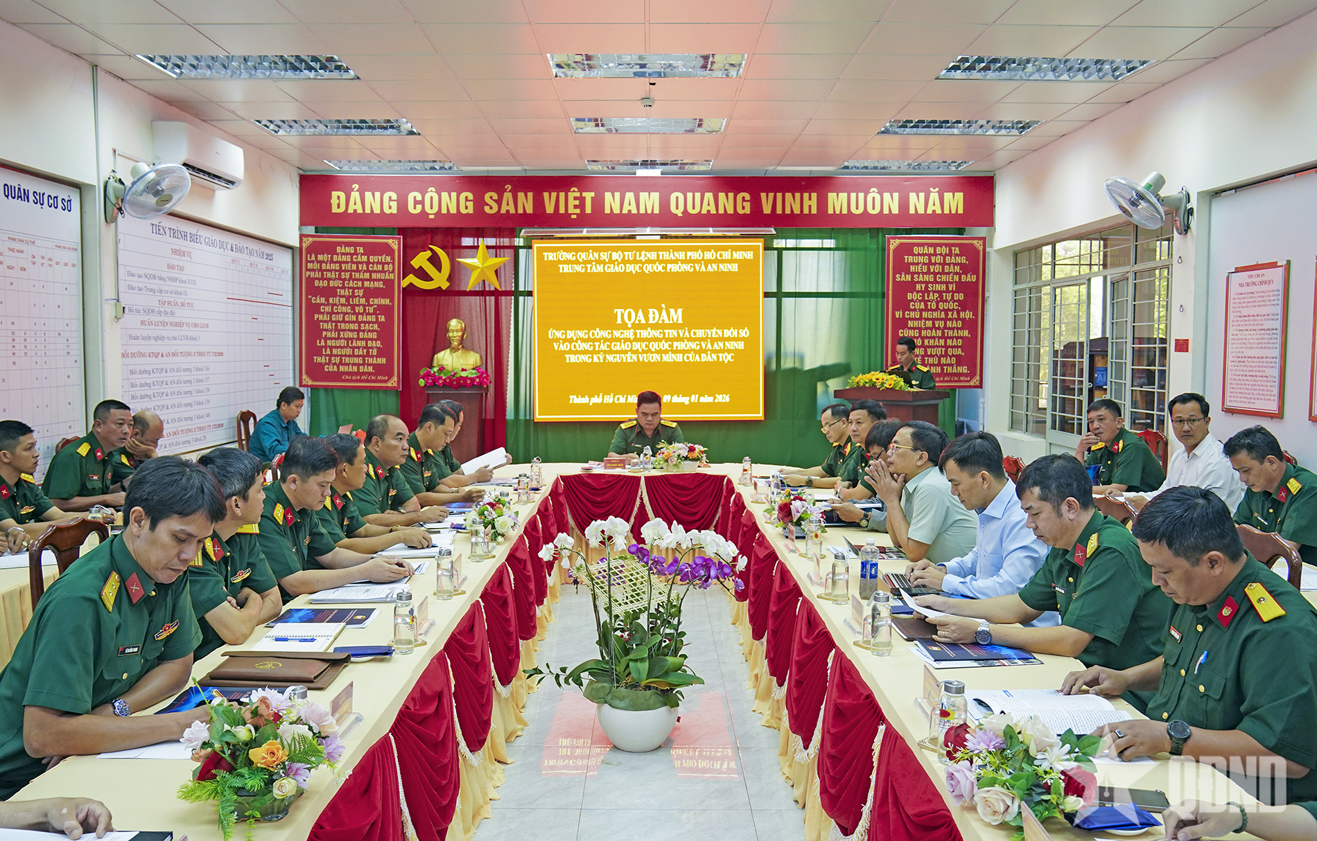 Thúc đẩy chuyển đổi số trong giảng dạy quốc phòng và an ninh cho sinh viên