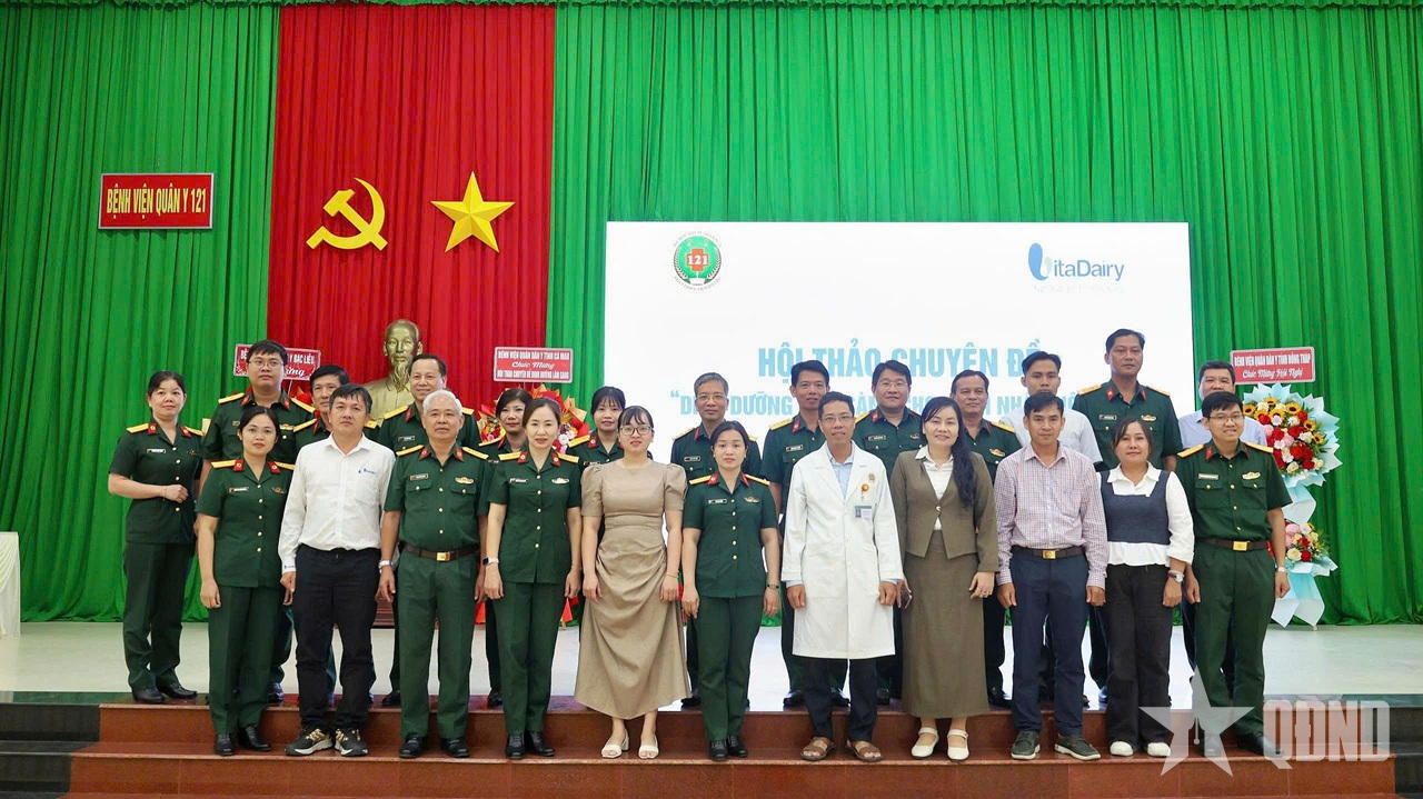 Bệnh viện Quân y 121 (Quân khu 9): Hội thảo chuyên đề dinh dưỡng lâm sàng cho bệnh nhân nội trú