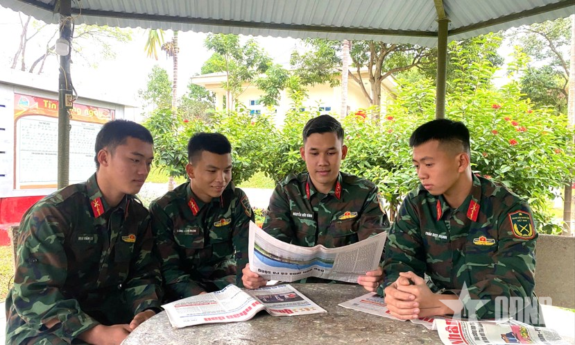 Chính trị viên năng động, nhiệt huyết