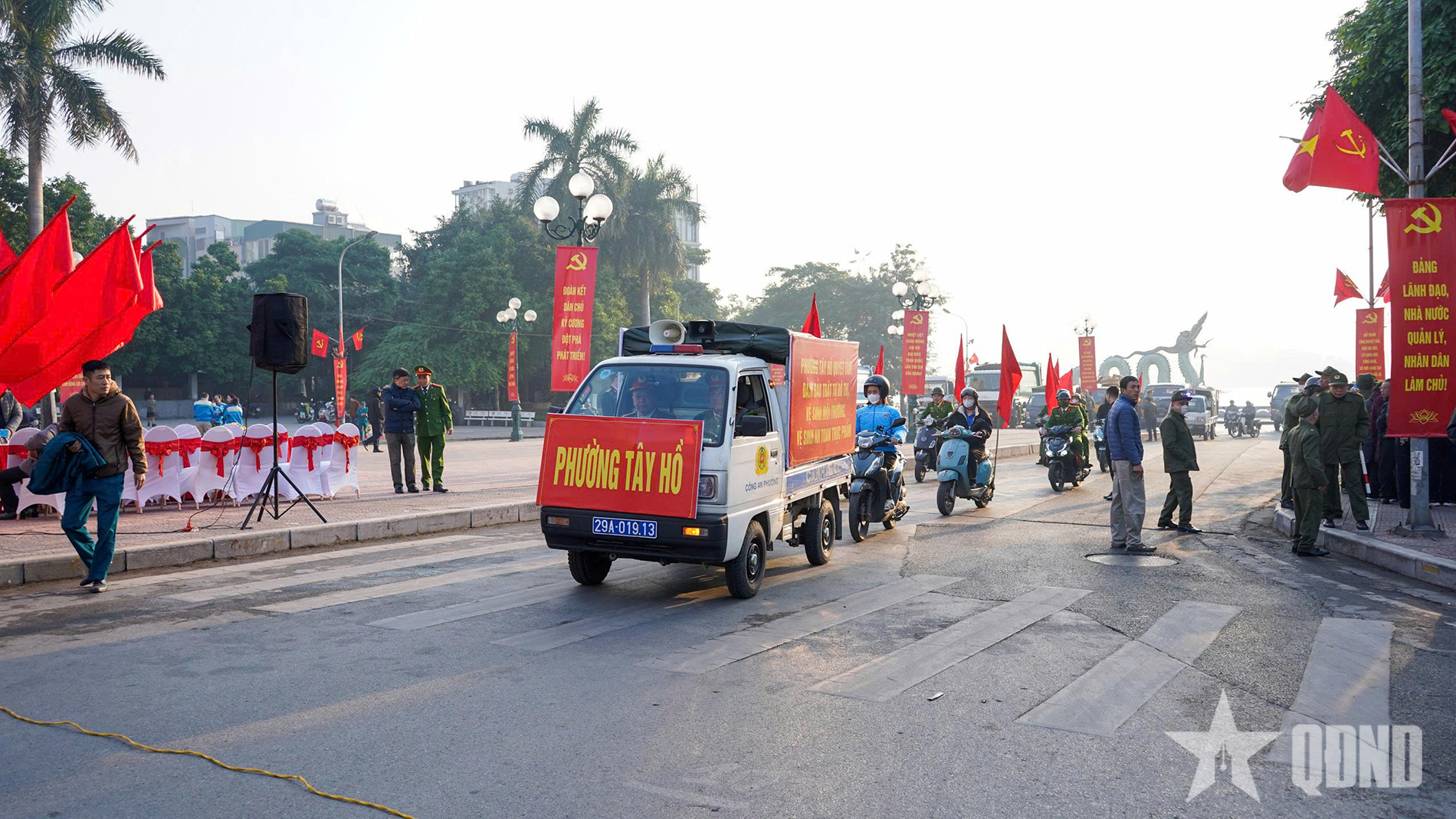Hà Nội: Phường Tây Hồ phát động đợt thi đua cao điểm chào mừng Đại hội XIV của Đảng
