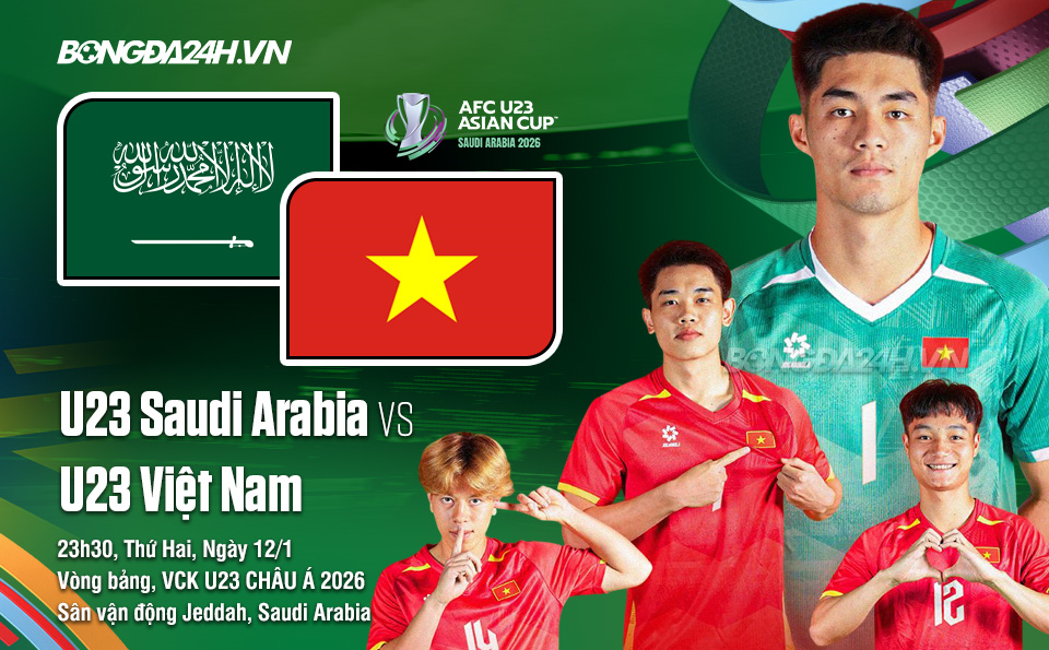 Nhận định U23 Việt Nam và U23 Saudi Arabia: Bản lĩnh quyết định tấm vé vào tứ kết

