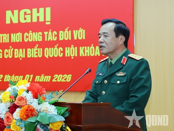 Nhất trí giới thiệu Thượng tướng Lê Đức Thái ứng cử đại biểu Quốc hội khóa XVI