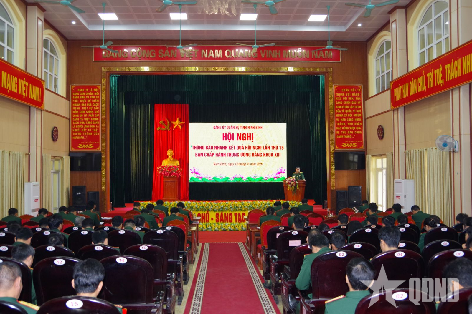 Đảng ủy Quân sự tỉnh Ninh Bình: Quán triệt những nội dung chiến lược tại Hội nghị Trung ương 15
